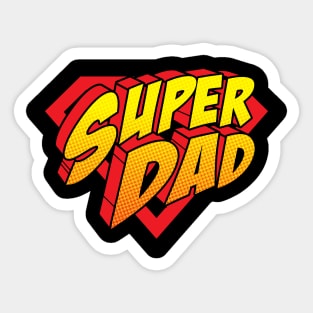 Super Dad Sticker